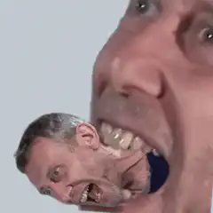 giant man eating tiny man