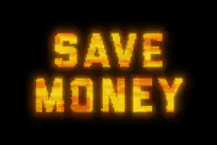 Save Money HODL Bitcoin Stock LED sign