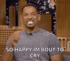 Will Smith So Happy Im Bout To Cry