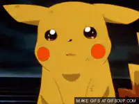 Pikachu crying