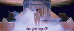 Are you a god? Godzilla