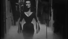 Woman screaming in black and white