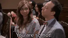 You are so hot!