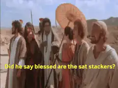 Blessed are the sat stackers