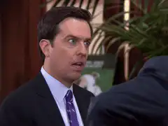 Ed Helms shocked face