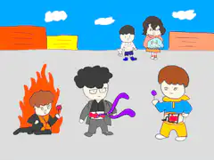 kids transforming into monsters