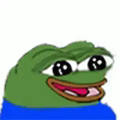 Pepe the Frog smiling