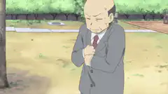 Bald man reveals bulletproof vest