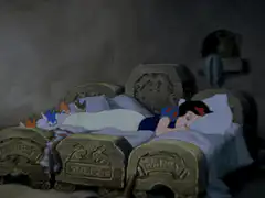 Snow White and the Dwarfs' beds