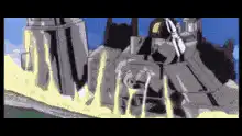 Gundam transforming into mobile suit