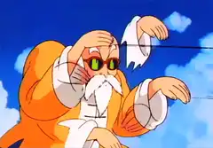 Master Roshi with sunglasses