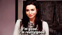 Catwoman I'm good I'm really good