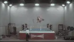 Brain in a boxing ring