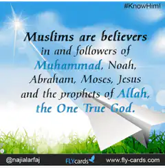 Muslims believe in and love Prophet Jesus