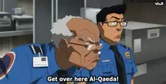 Airport Security Tackles Passenger