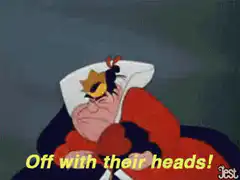 Queen of Hearts Off With Their Heads