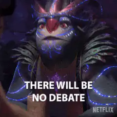 Klaus the Krampus There Will Be No Debate