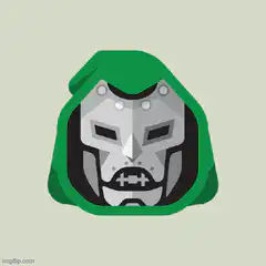 Doctor Doom laser eyes