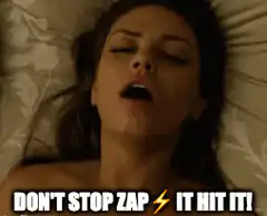 Mila Kunis Don't Stop Zap It Hit It