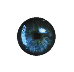 Blue Eye Reflection
