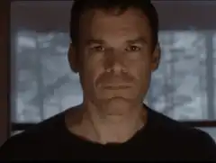 Michael C. Hall smirking