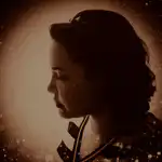 Woman shoots laser beams from eyes