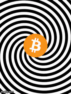 Bitcoin hypnotic spiral