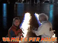 Doc Brown 88 Miles Per Hour