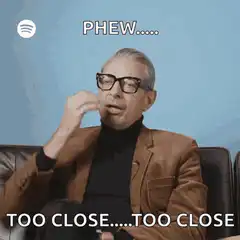 Jeff Goldblum Too Close