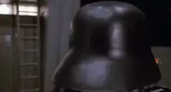 Darth Vader helmet reveals nerd