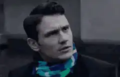 James Franco confused face