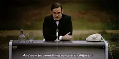 Monty Python explosion transition