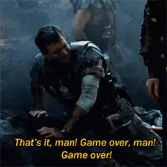 Game over man