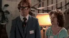 Dwight Schrute urinating on himself