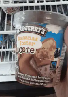 Ben & Jerry's Bananas Foster Core pint
