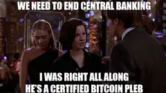 I Was Right All Along Bitcoin Pleb