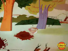 Looney Tunes tornado chase