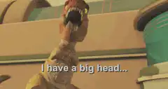 Rex from Toy Story big head little arms