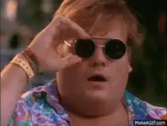 Blind Man Takes Off Sunglasses