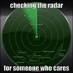 Radar checking for someone who cares