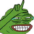 Pepe pointing at head