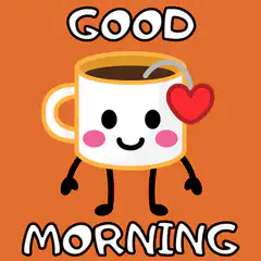 Good Morning Coffee Cup Animation