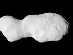 Rotating asteroid 4179 Toutatis
