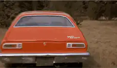 Pinto car explodes after being hit