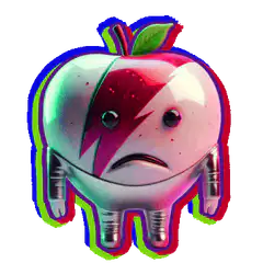 David Bowie Apple Balloon