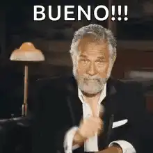 The Most Interesting Man thumbs up