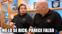 Rick and Morty characters say it looks fake