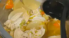 chicken soup with vegetables