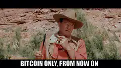 John Wayne Bitcoin Only Meme