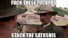 Two Cowboys Stack The Satoshis